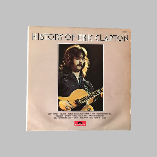 LP Vinyl - Eric Clapton - History of Eric Clapton.