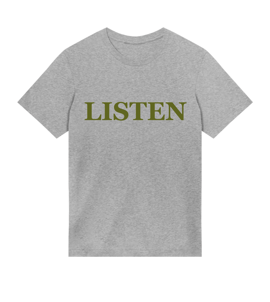 Supra-Quintessence "Listen" T-Shirt - Armee