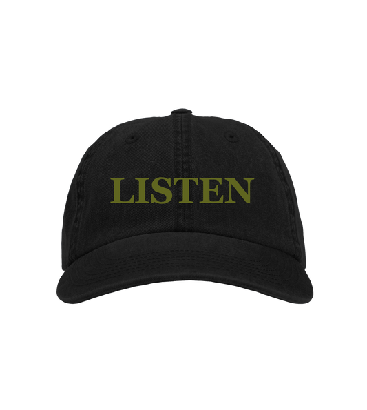 Supra-Quintessence "Listen" Cap - Army